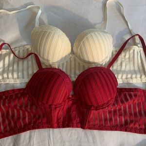Charlotte Russe 2 for 1 push up bras